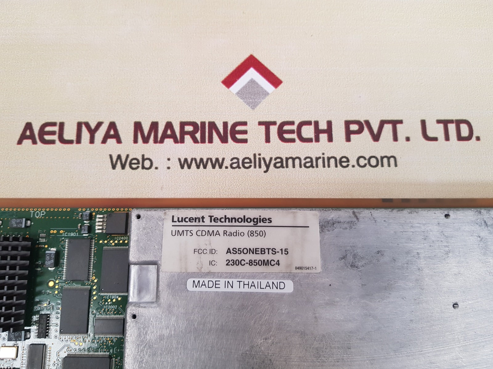 Lucent bnj28c umts cdma radio ucr 850 module