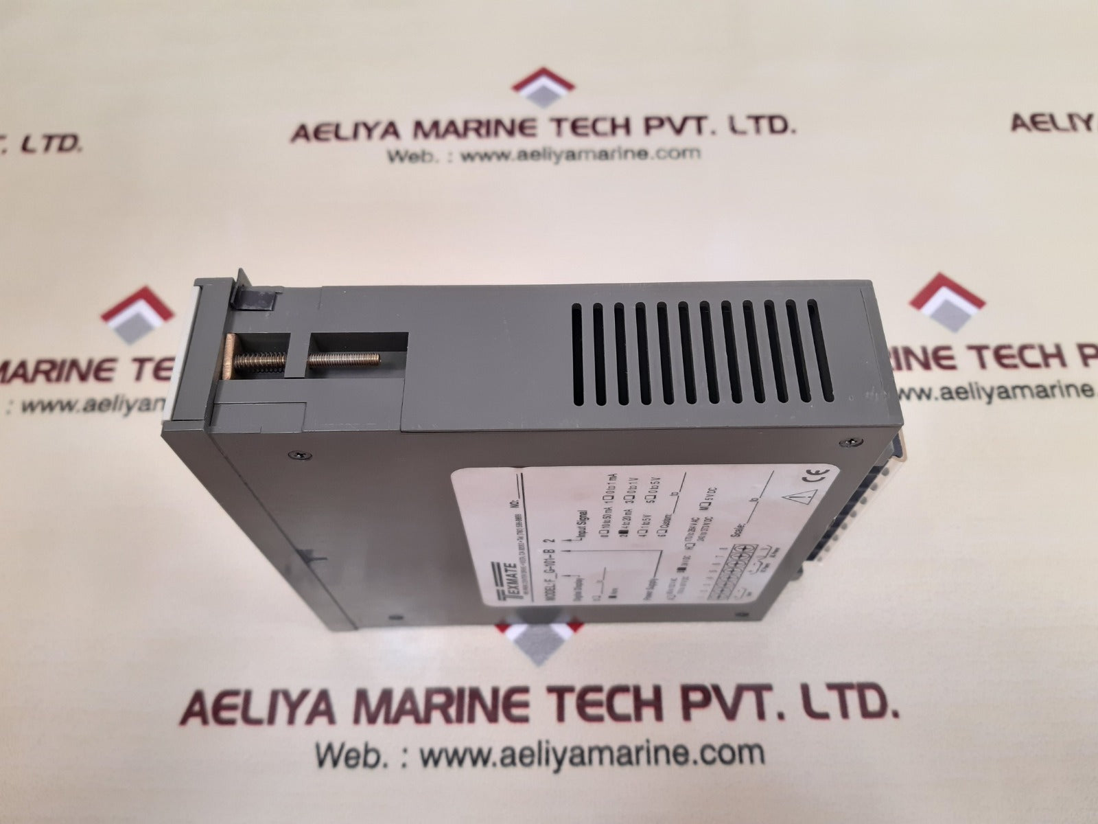 Texmate  tmfg101b backup accumulator pressure 6504074