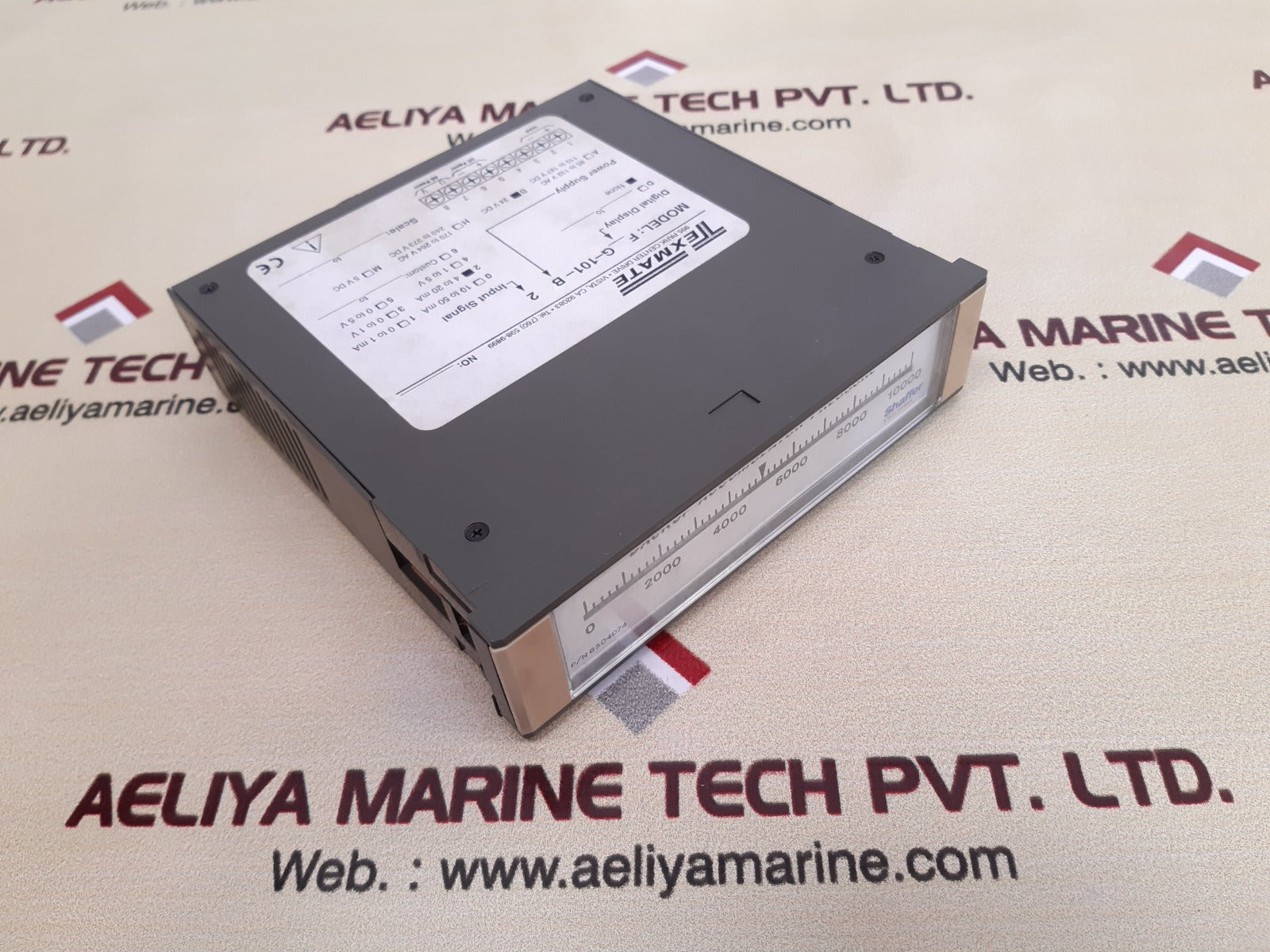 Texmate  tmfg101b backup accumulator pressure 6504074