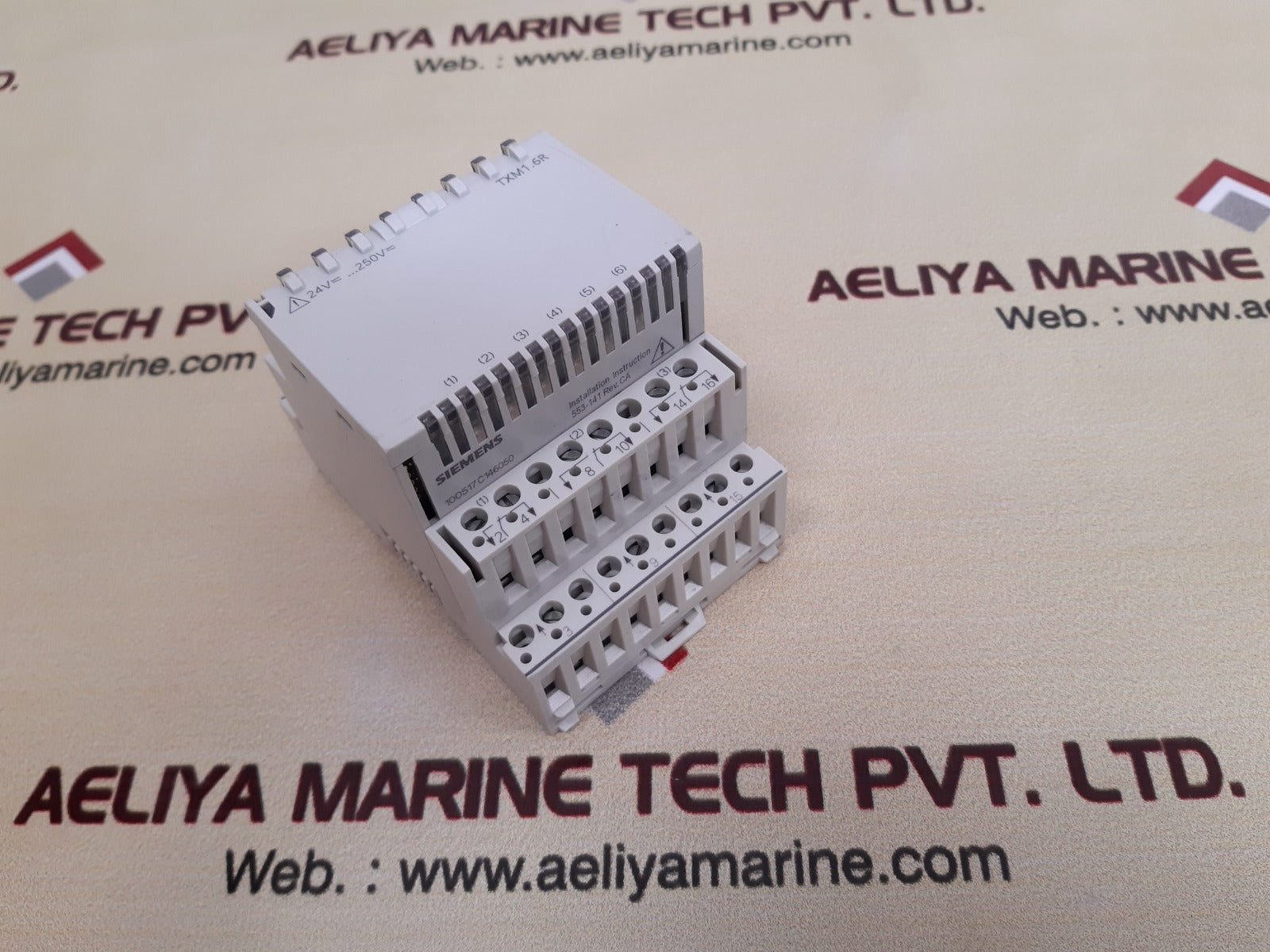 Siemens txm1.6r relay output module