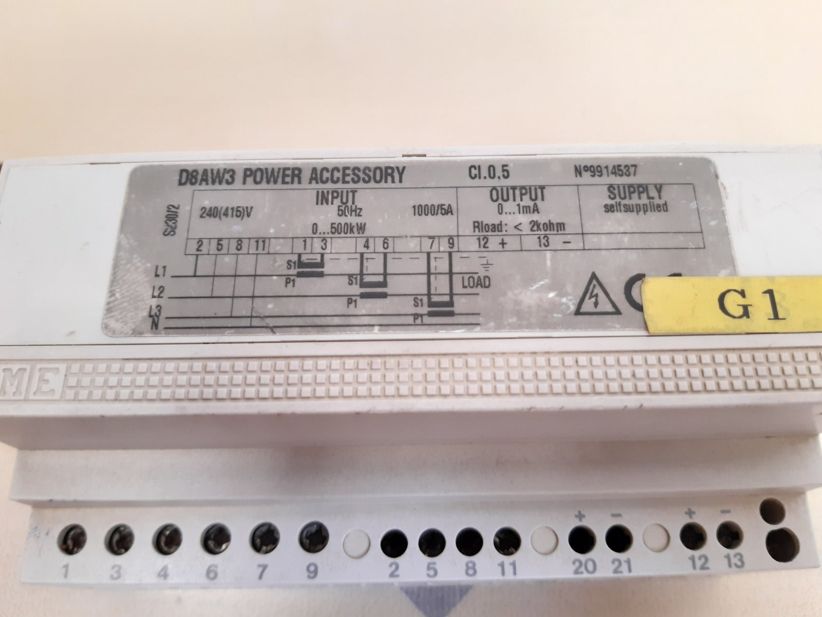 Ime D8aw3 power accessory 240v 50hz