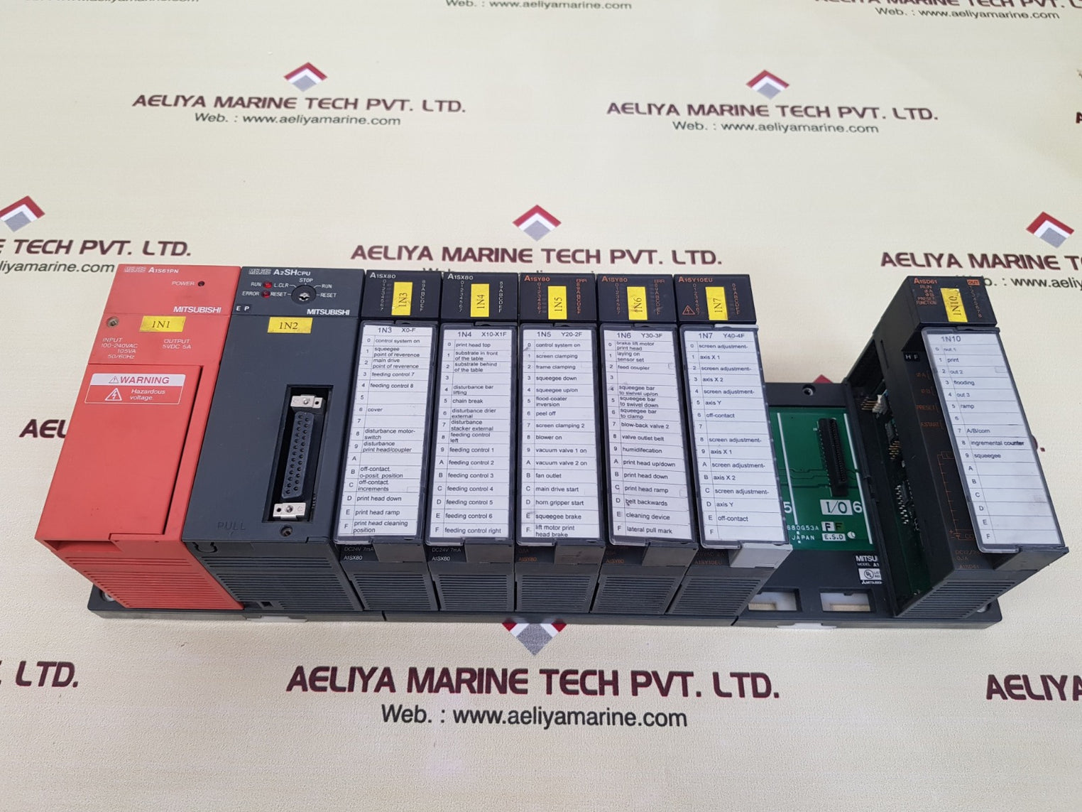 Mitsubishi melsec a1s61pn,a2shcpu,a1sx80,a1sy80,a1sy10eu,a1sd61 unit