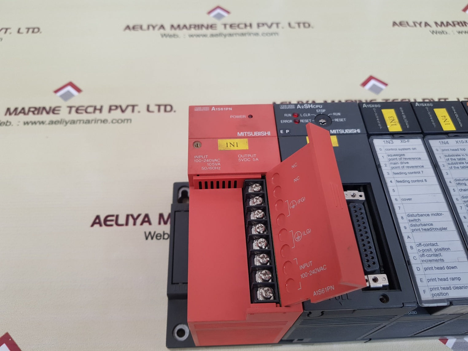 Mitsubishi melsec a1s61pn,a2shcpu,a1sx80,a1sy80,a1sy10eu,a1sd61 unit