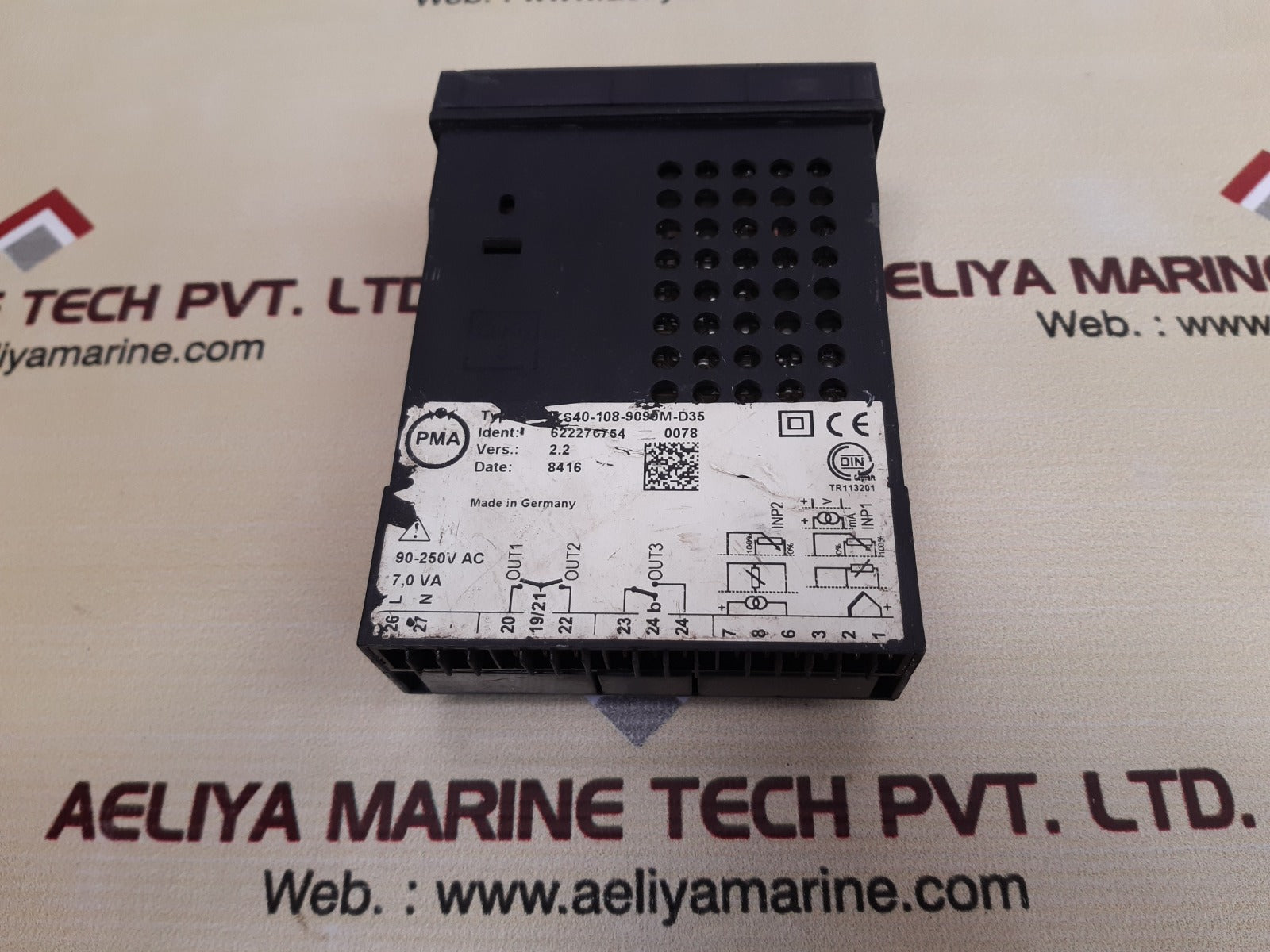 Weishaupt ks40-108-9090m-d35 controller vers. 2.2