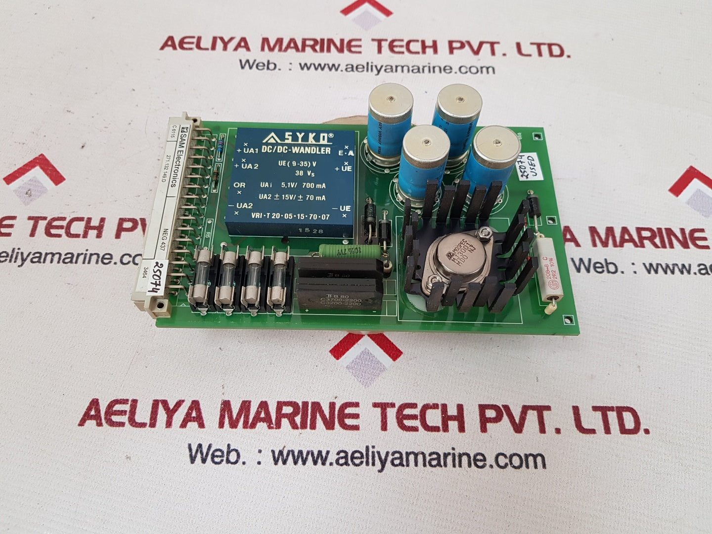 Sam electronics neg 437 pcb card 271.132 149/d