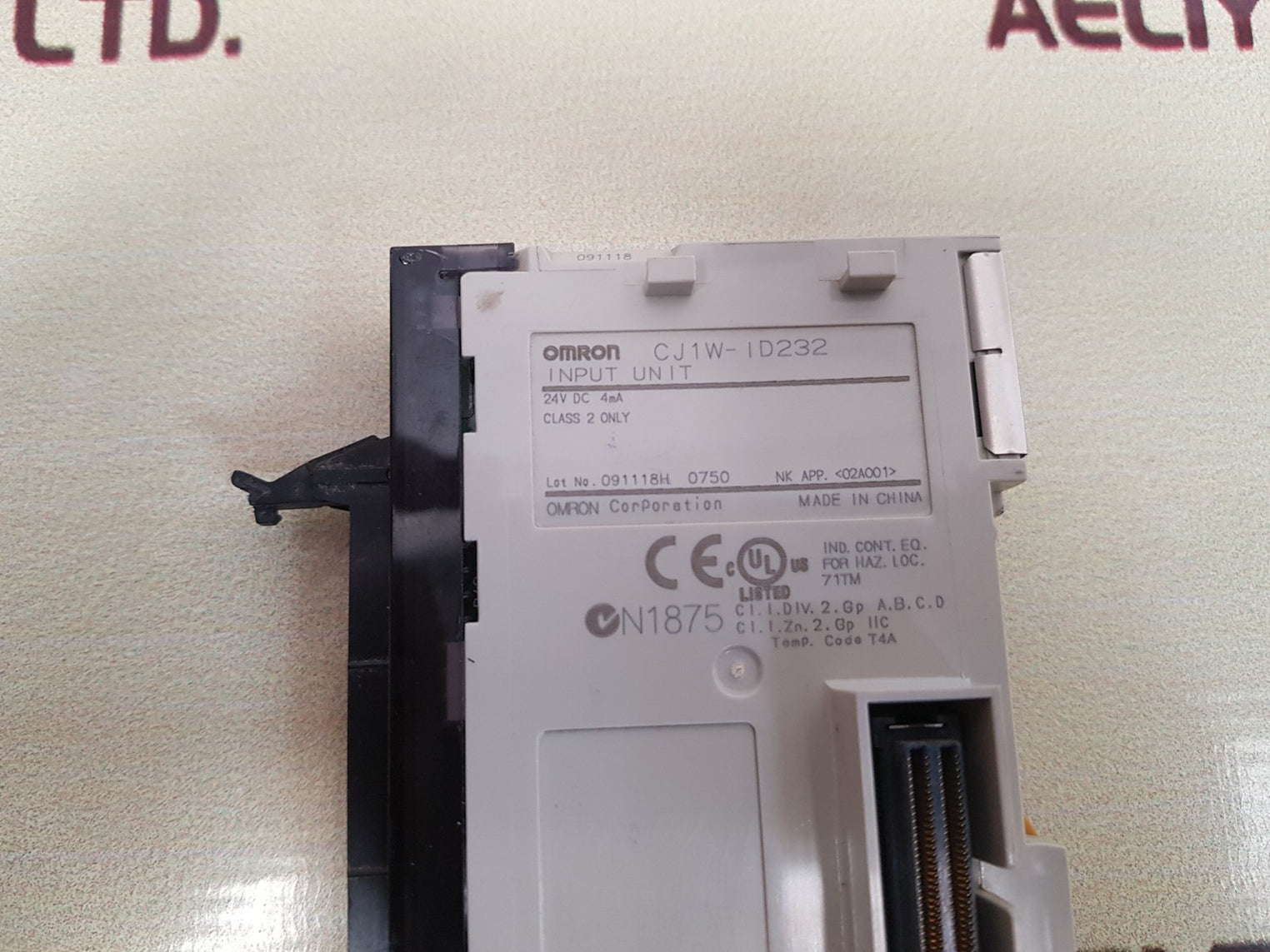 Omron cj1w-id232 input unit