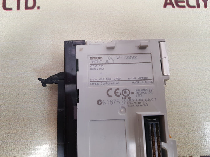 Omron cj1w-id232 input unit
