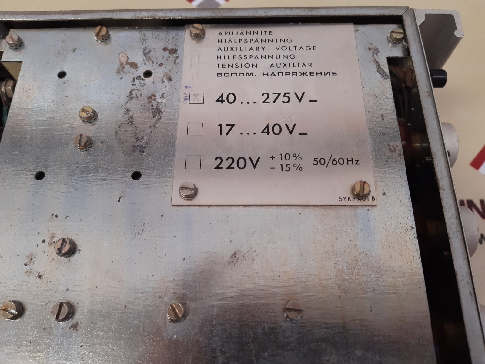 Stromberg spaj 3c5 j3 time relay spaj 3c5 j3/e22