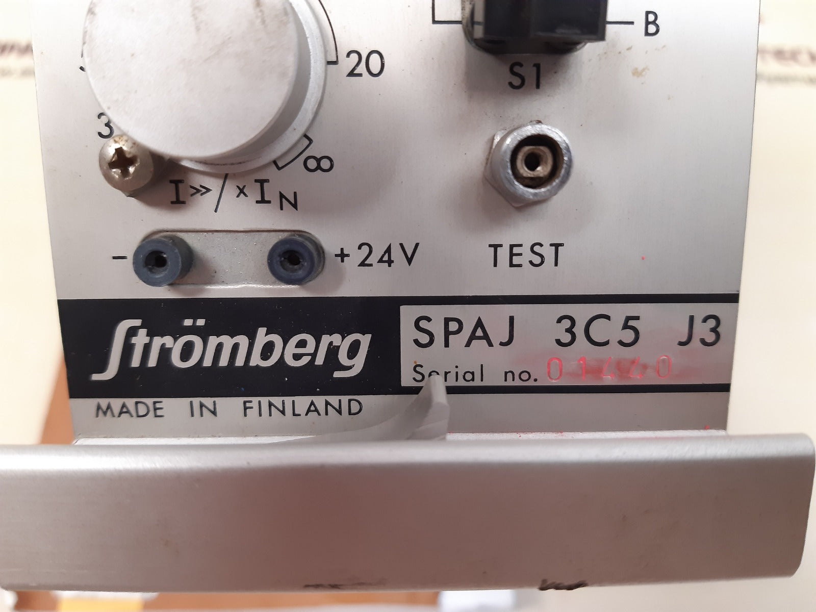 Stromberg spaj 3c5 j3 time relay spaj 3c5 j3/e22