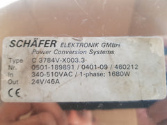Schafer c 3784v-x003.3 power conversion systems