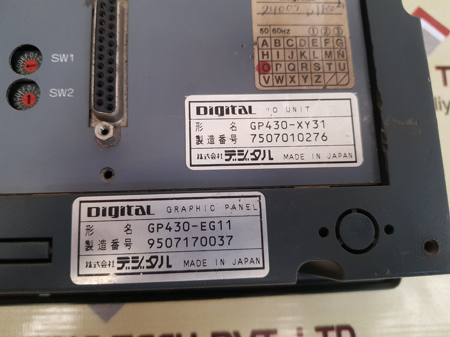 Digital gp430-eg11 graphic panel gp430-xy31