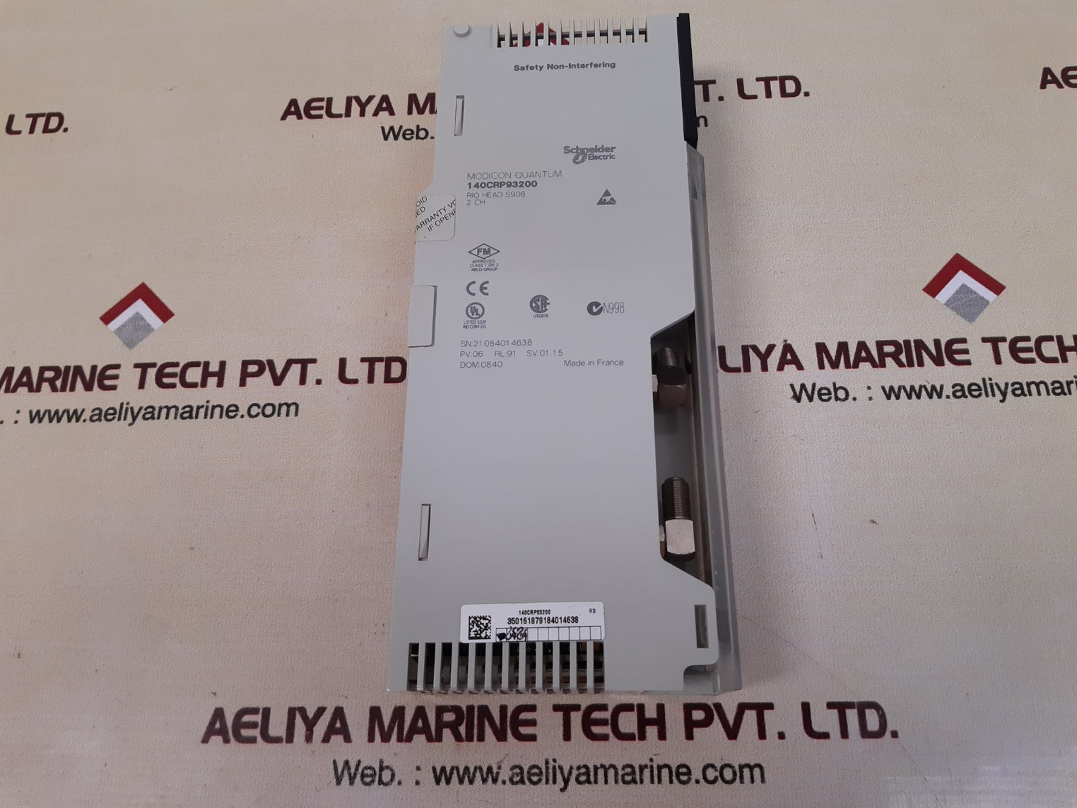 Schneider modicon quantum 140crp93200 rio head module