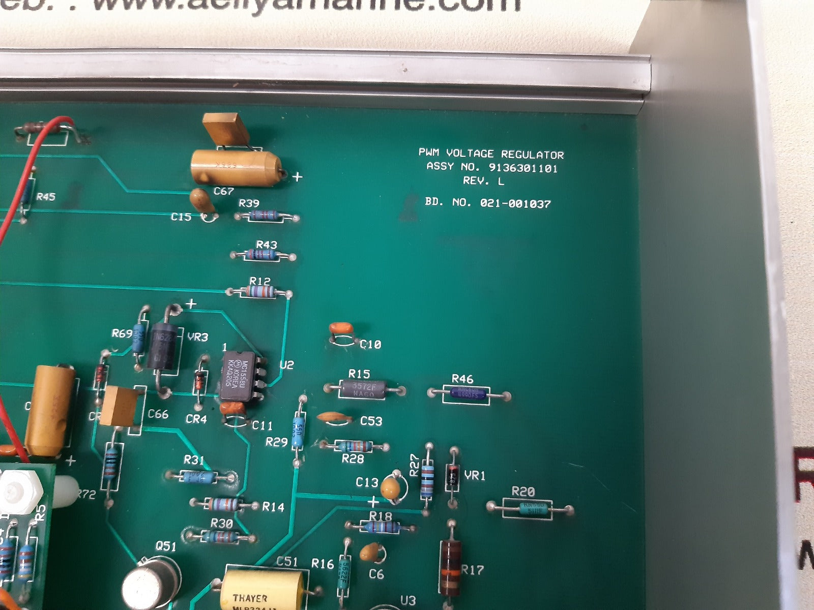 National oilwell varco 9603 voltage regulator module