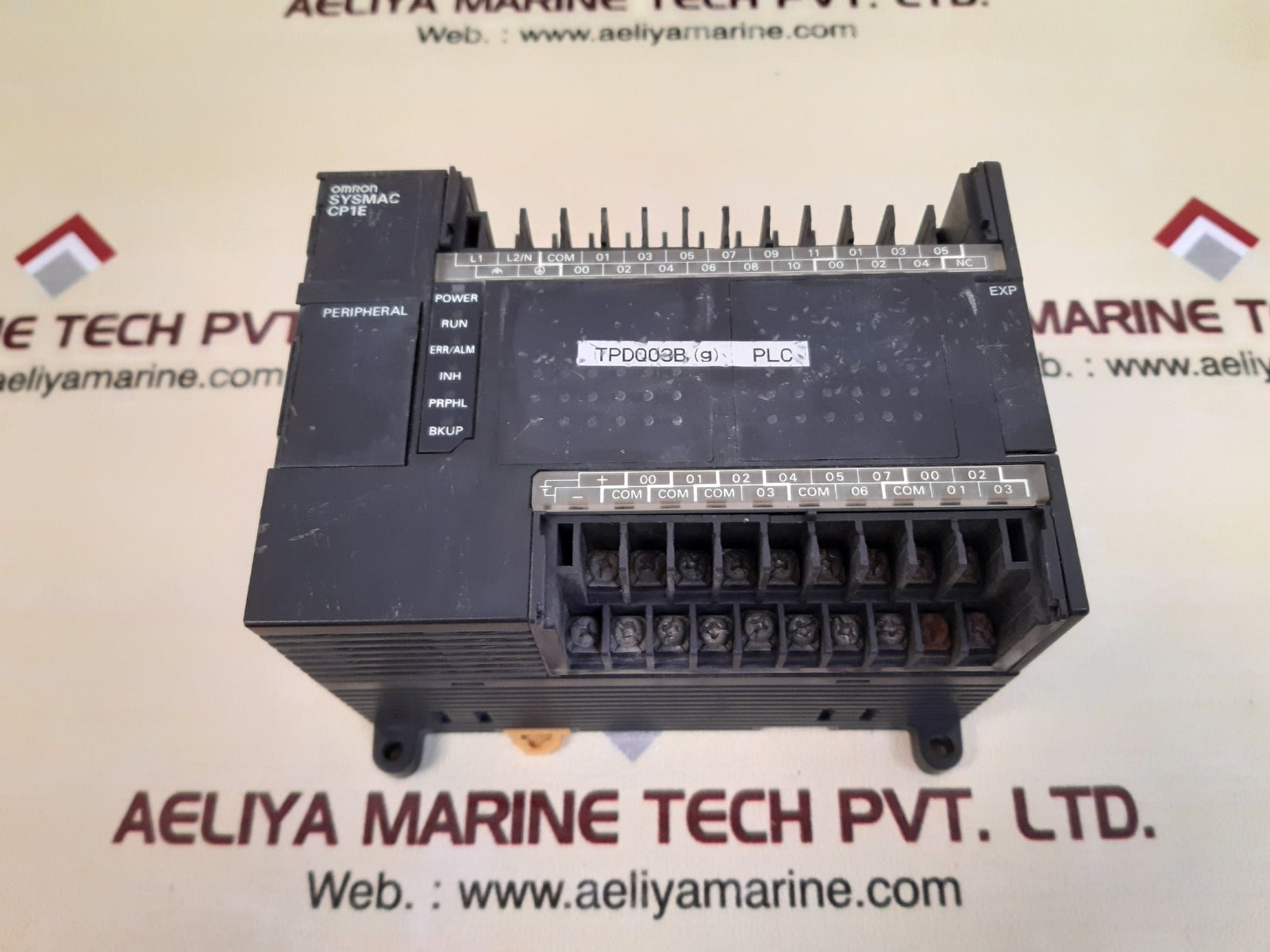 Omron cp1e-e30dr-a programmable controller 100-240v ac,50/60hz,70va