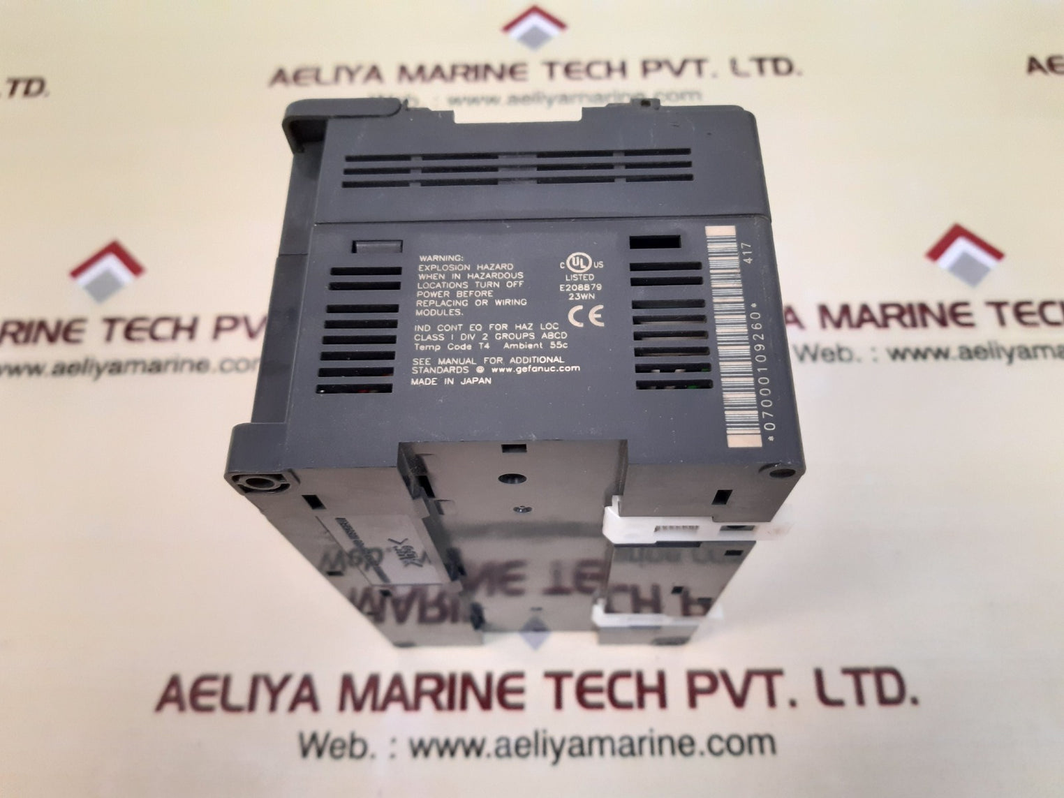 Ge fanuc ic200uex211-b micro expansion unit 5vdc/240vac