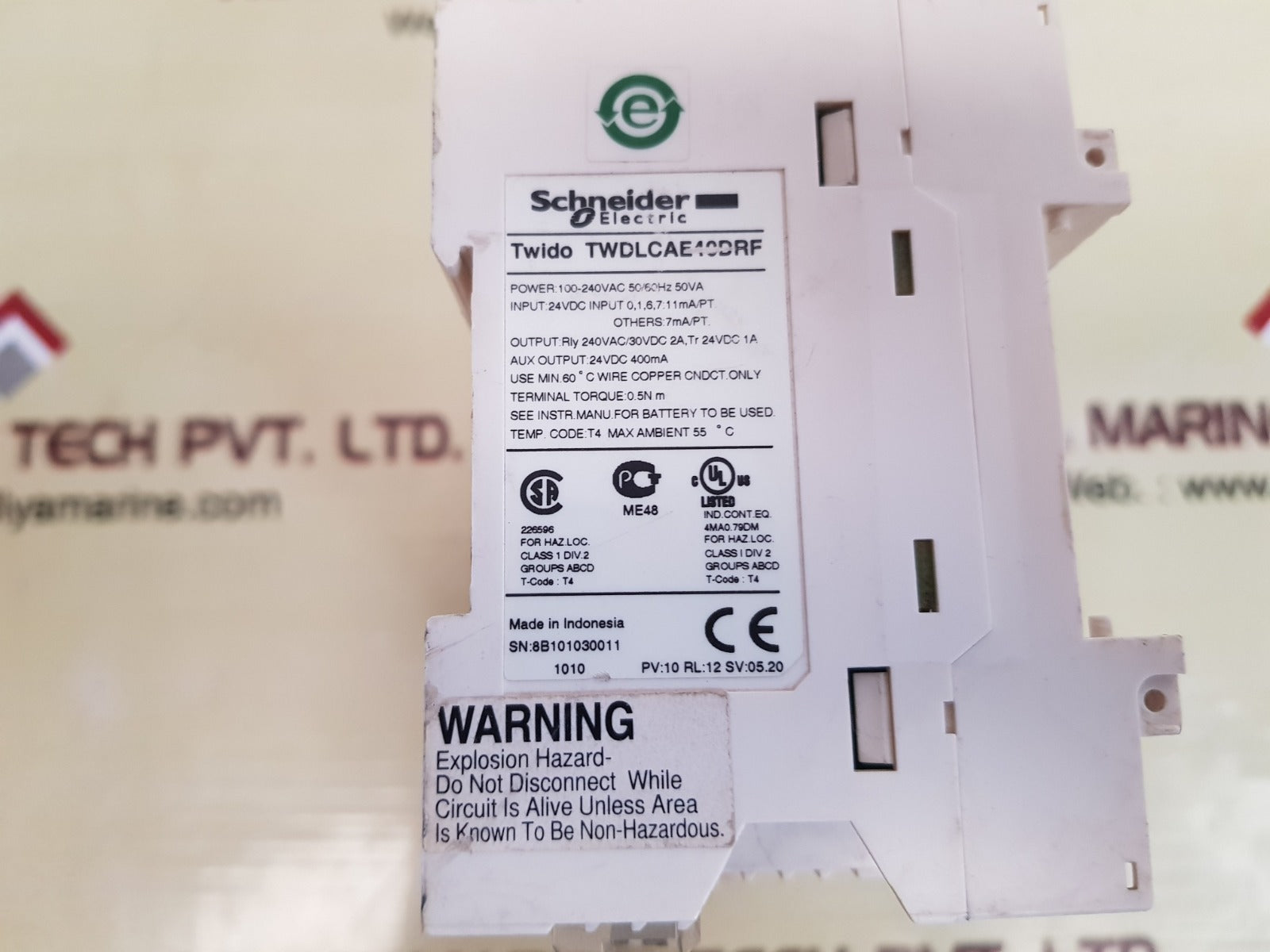 Schneider electric twdlcae40drf twido compact base controller