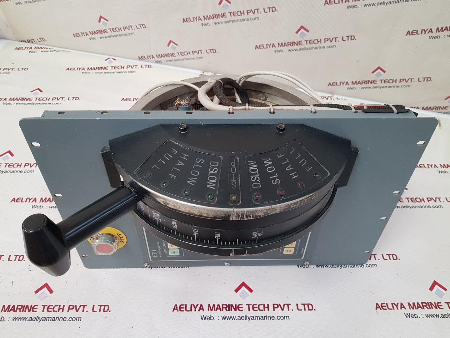 Kongsberg norcontrol etu003 engine telegraph unit 8200014