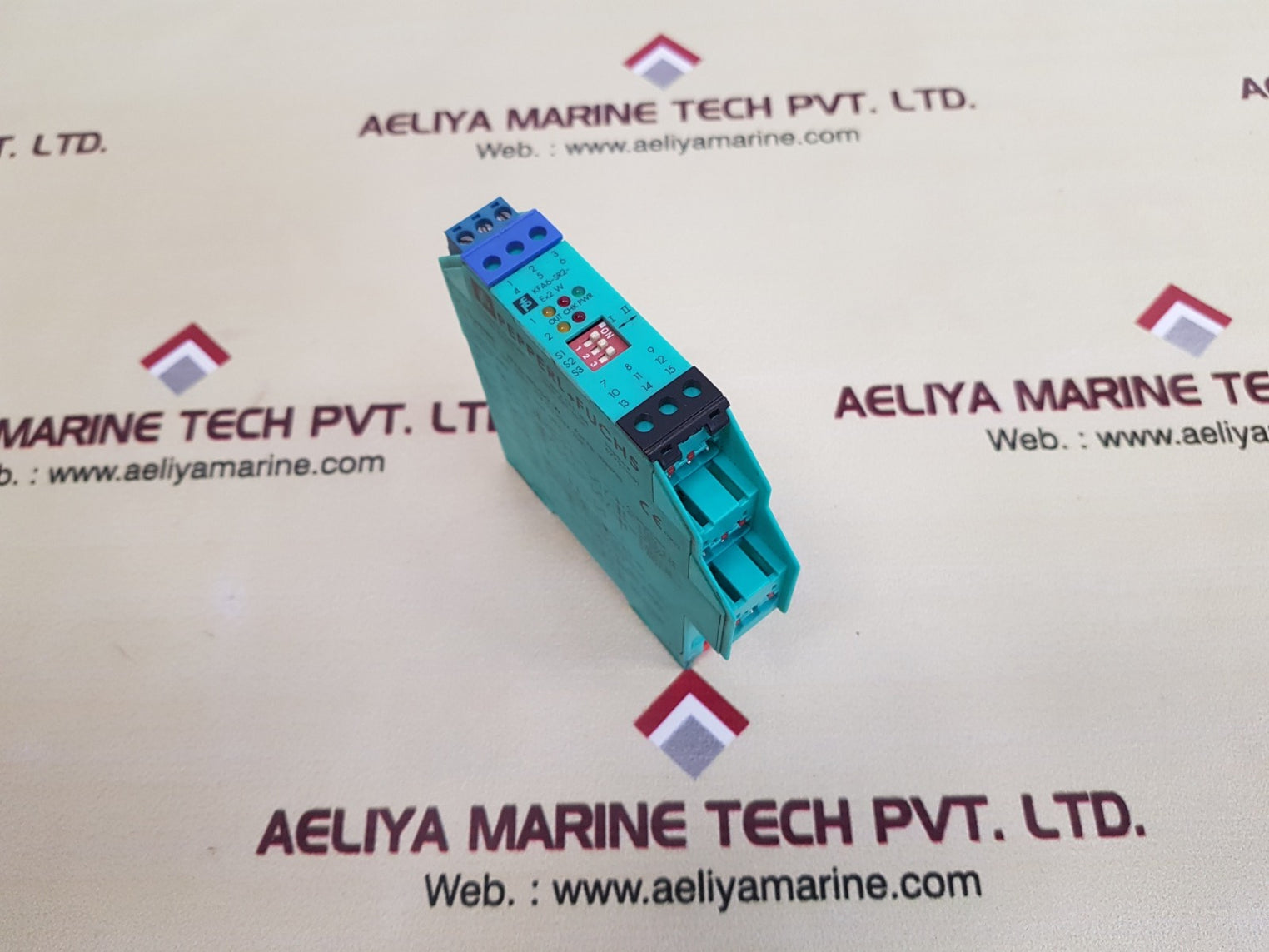 Pepperl+fuchs k-system kfa6-sr2-ex2.w switching amplifier