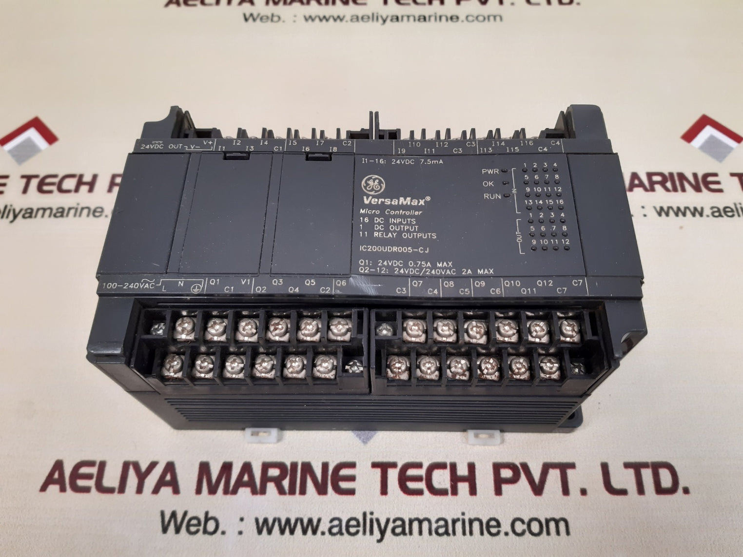 Ge ic200udr005-cj micro controller 100-240vac~