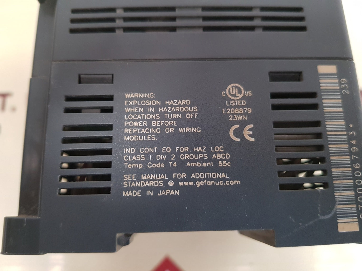 Ge fanuc versamax ic200udr001-bc micro controller