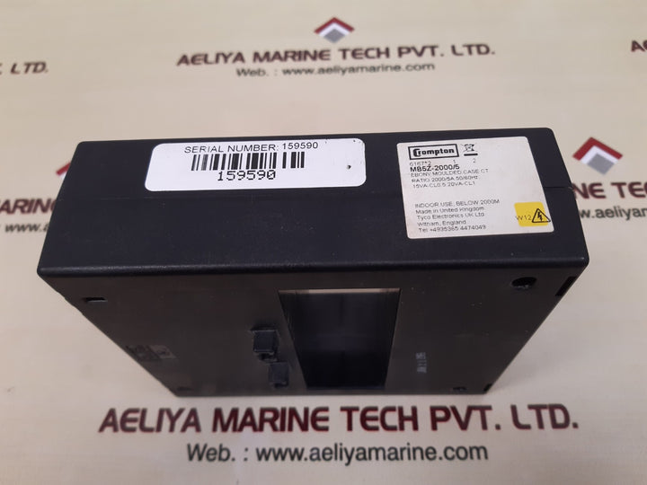 Crompton mb5z-2000/5 current transformers