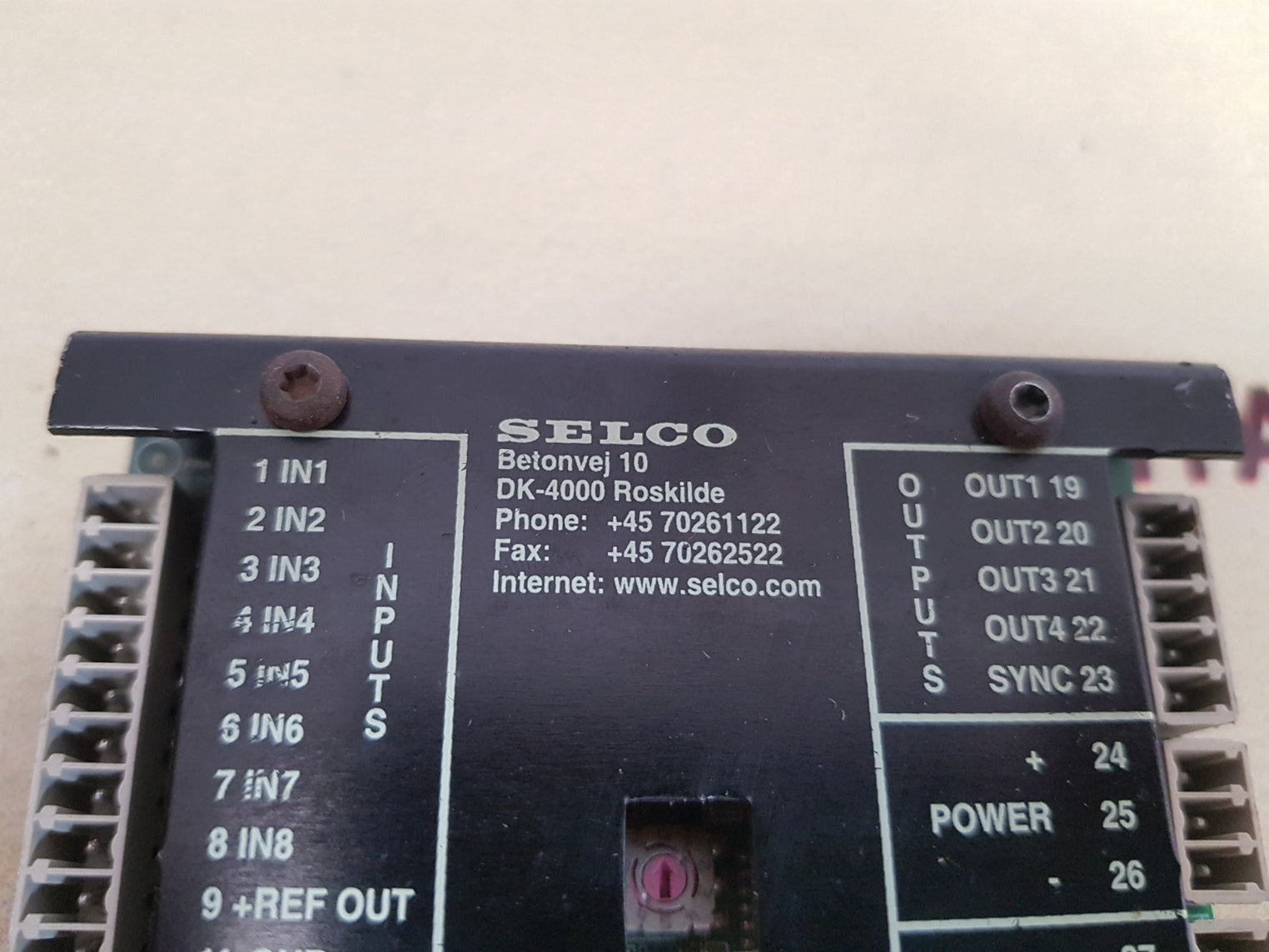 Selco analog alarm annunciator