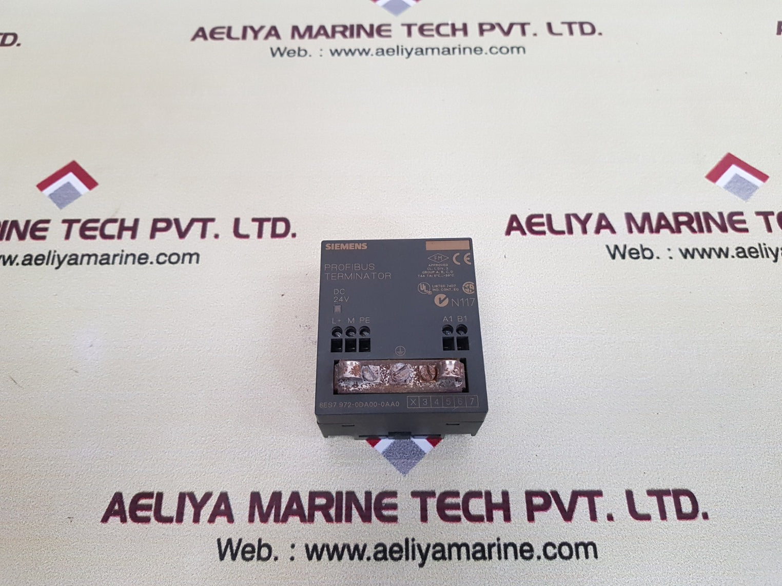 Siemens 6es7 972-0da00-0aa0 profibus terminator dc 24v