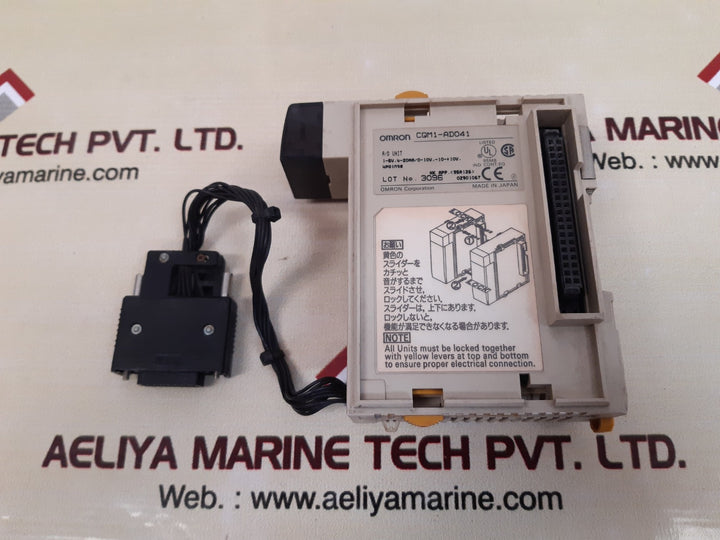 Omron cqm1-ad041 a/d unit