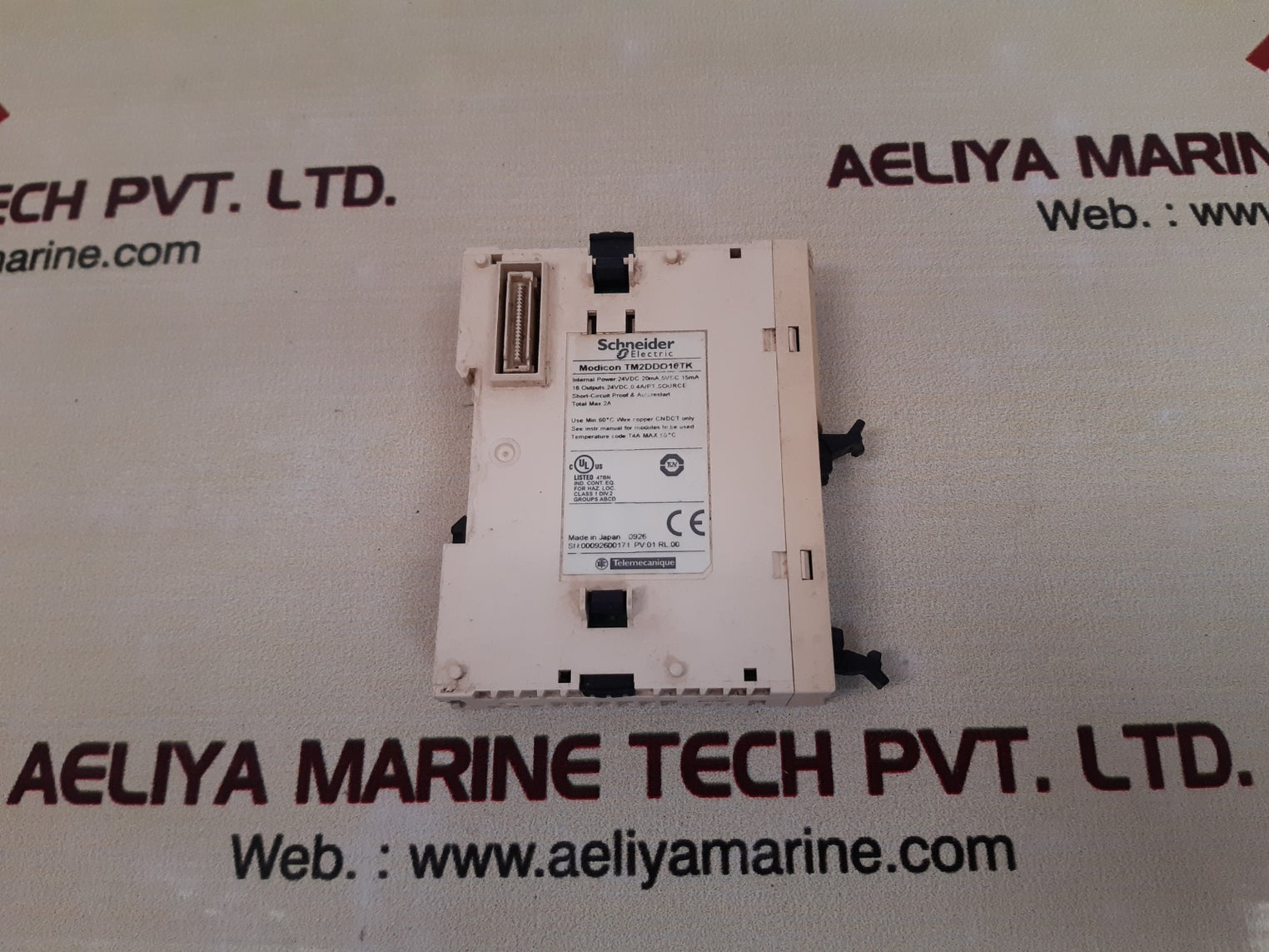 Schneider electric/telemecanique modicon tm2ddo16tk module