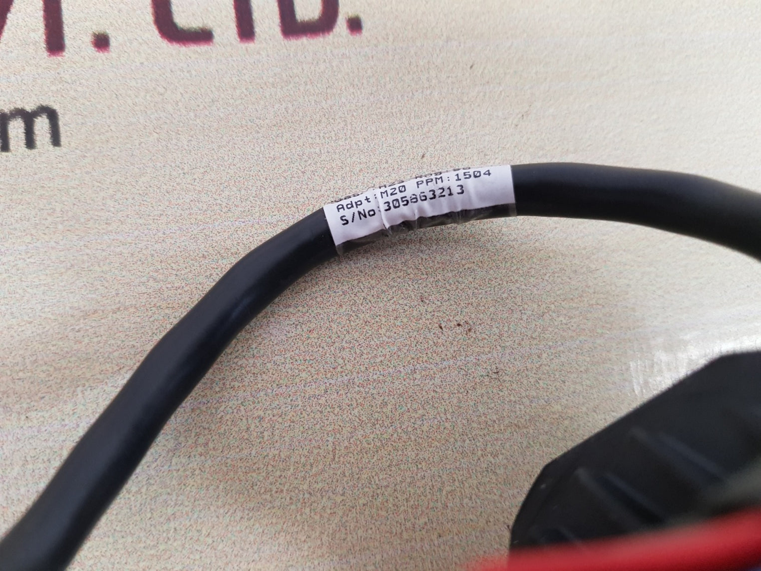 Honeywell 2106b1401 toxic sensor ppm: 1504