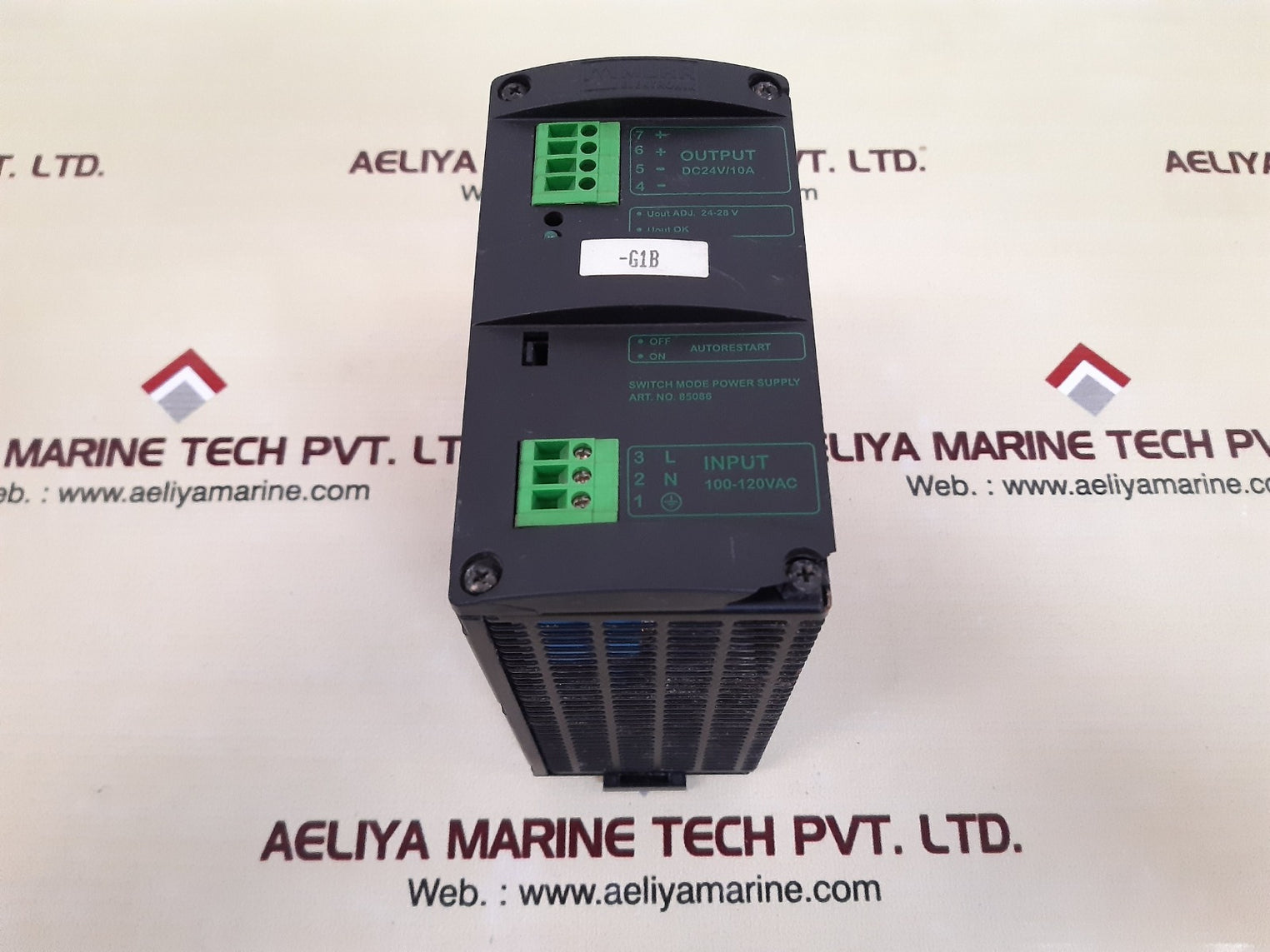 Murr elektronik mcs10-115/24 single phase switch mode power supply 85086