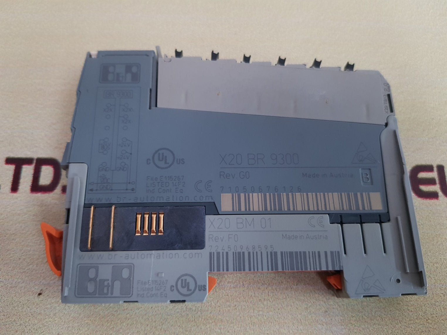 B&R x20 br 9300 link bus module