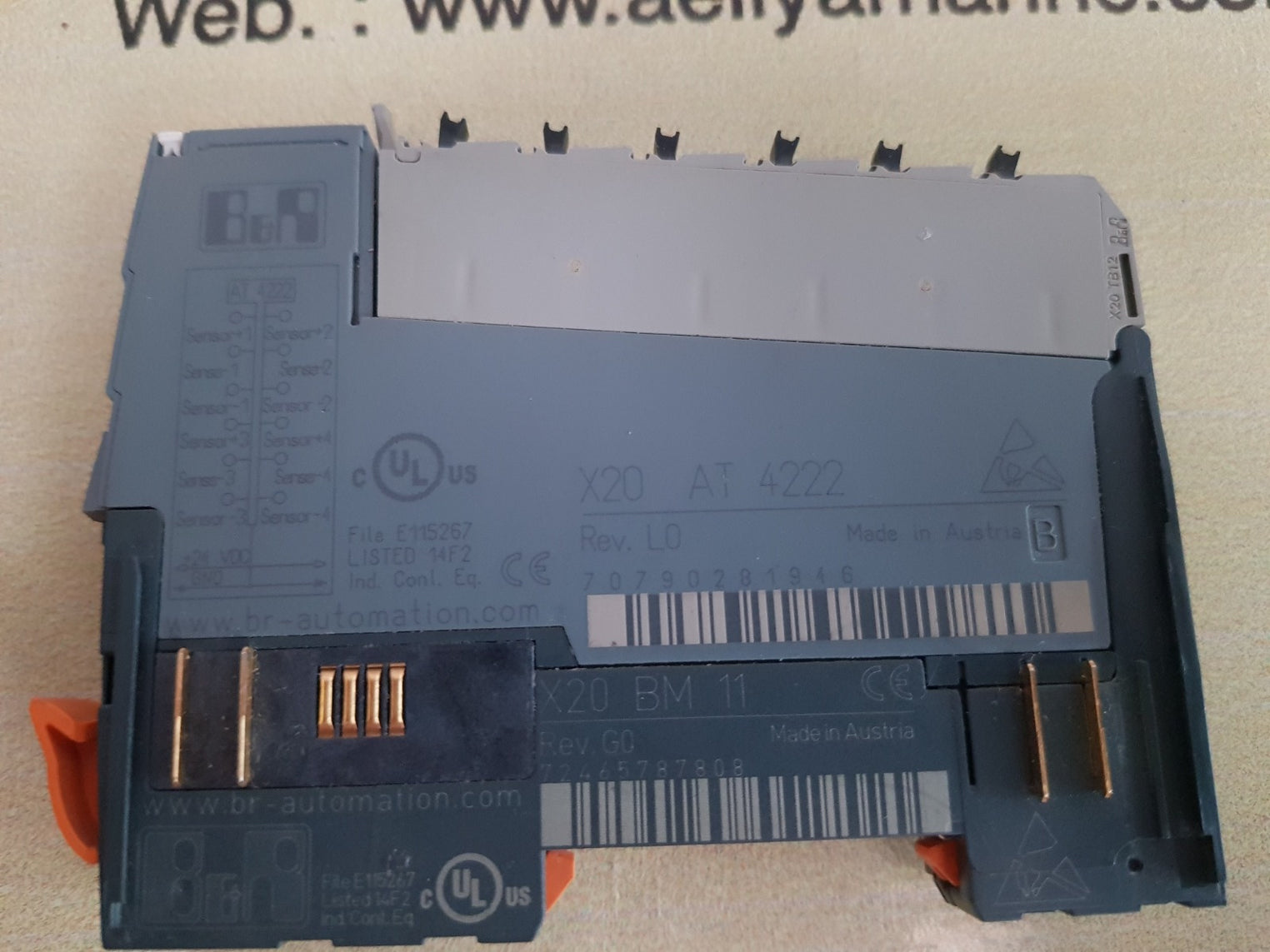B&R x20 at 4222 bus module