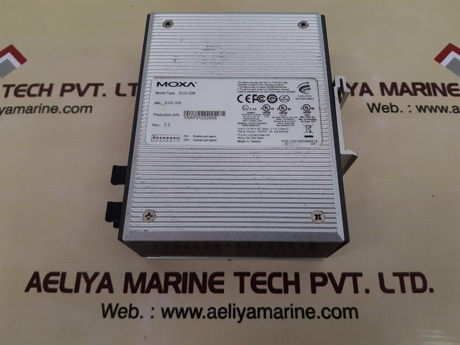 Moxa eds-308 ether device switch 1201003084014