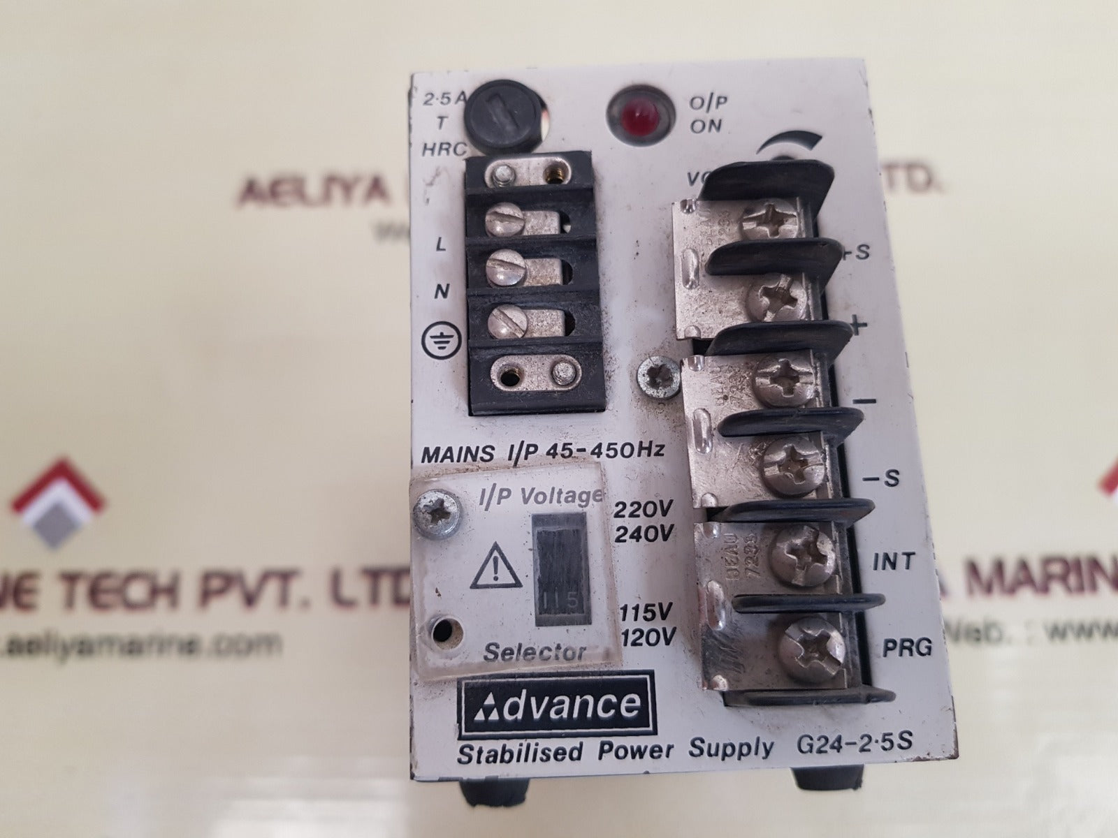 Advance g24-2.5s stabilised power supply 2.5a