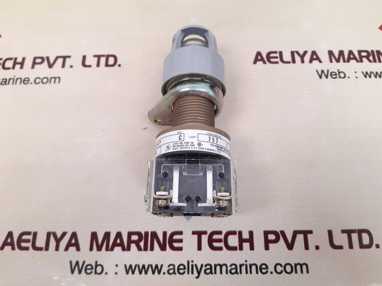 Allen bradley 800h-qp24 green pilot light