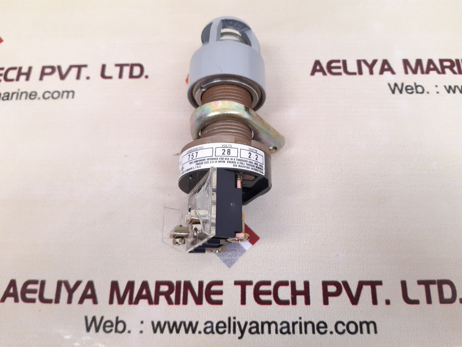 Allen bradley 800h-qp24 green pilot light