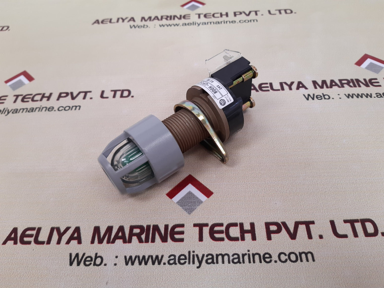 Allen bradley 800h-qp24 green pilot light