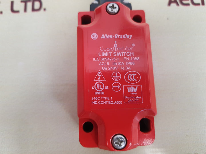 Allen bradley guardmaster 440p-mrps11b limit switch