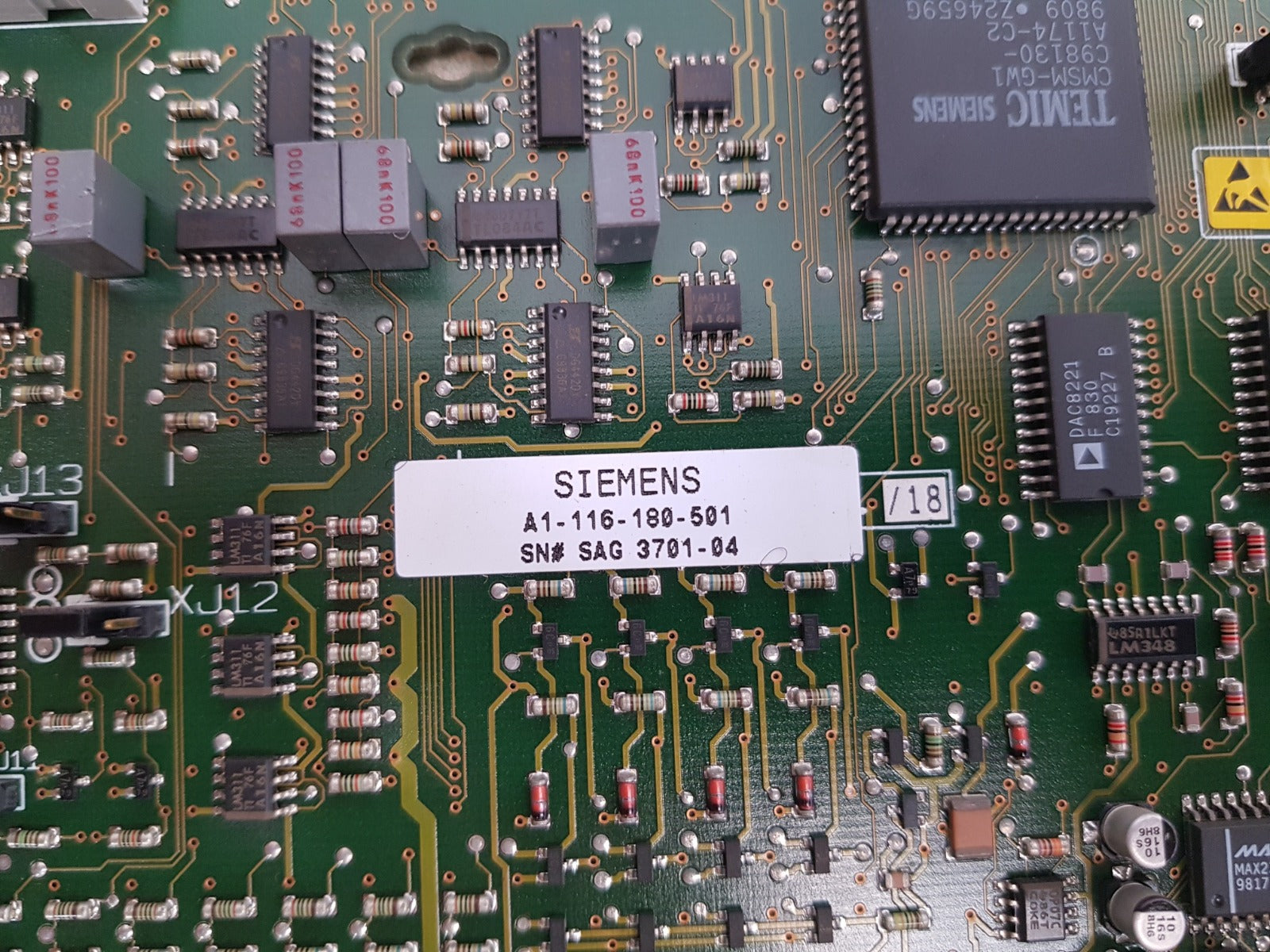 Siemens a1-116-180-501 control module Used one