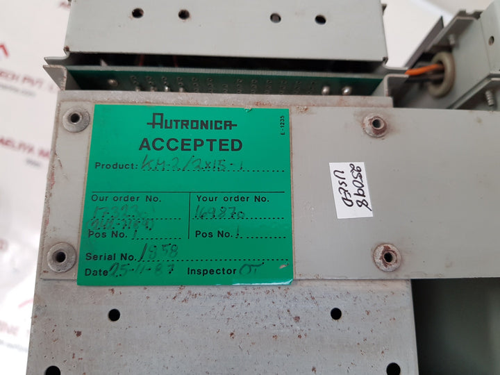 Autronica km-2/2x15-1 alarm and monitoring system
