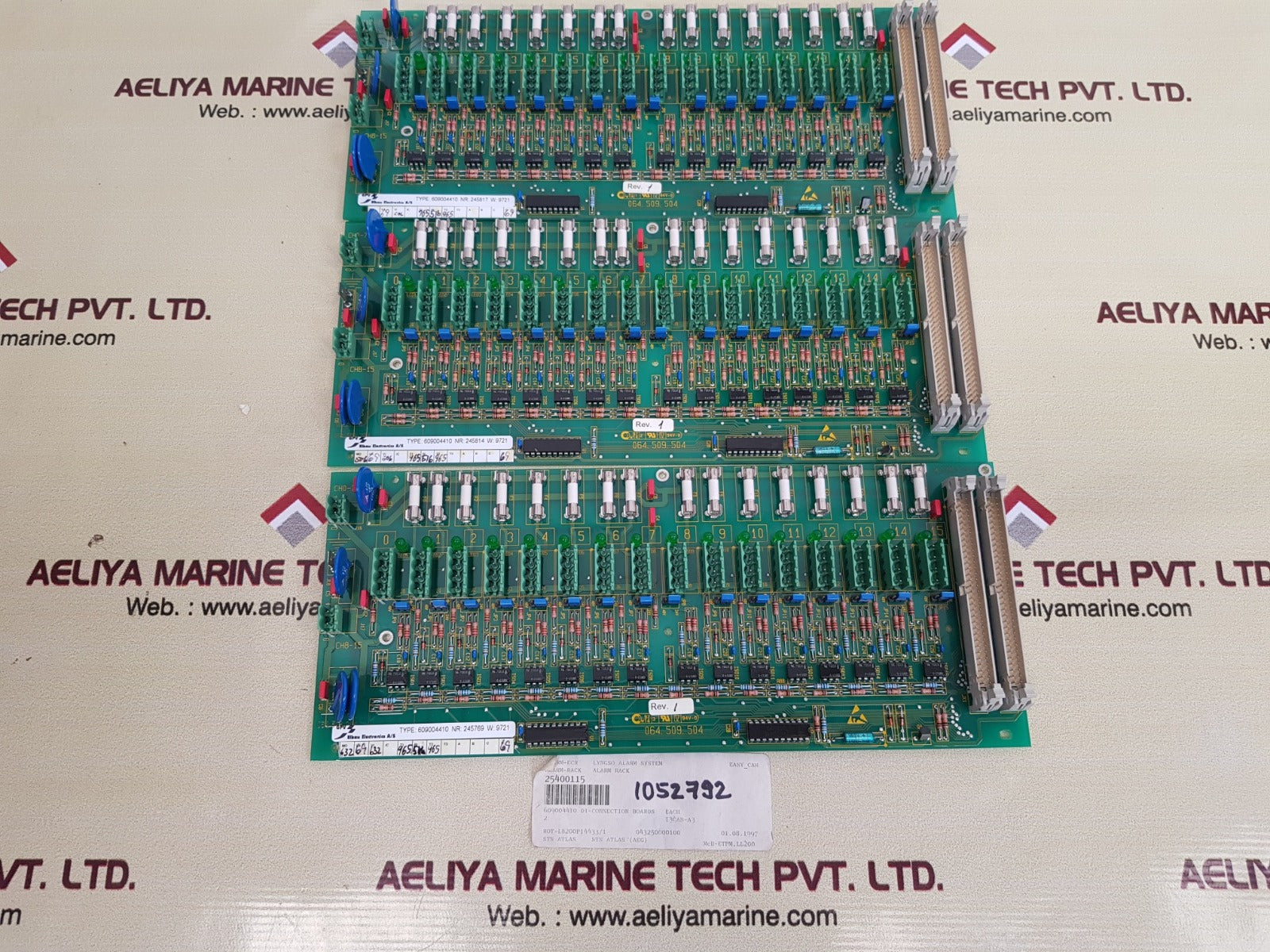 Elbau electronics 609004410 pcb card w: 9721