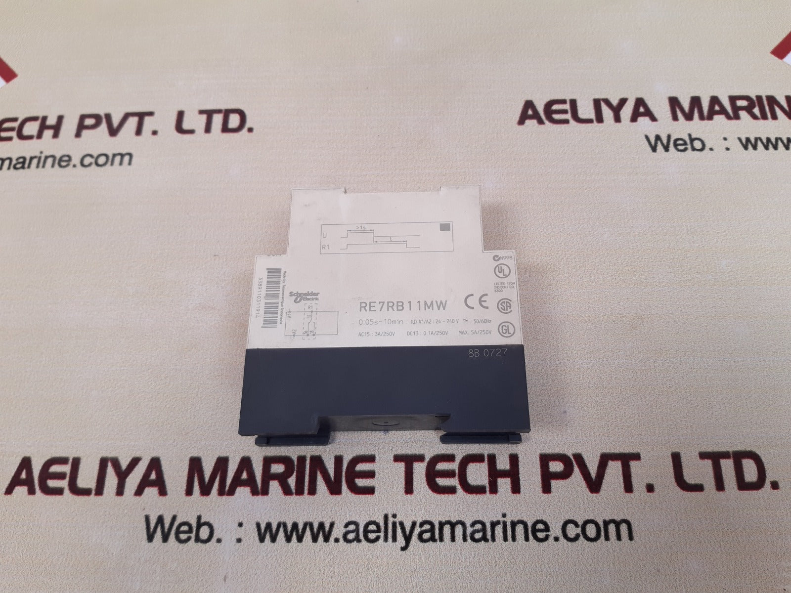 Telemecanique/schneider re7rb11mw time delay relay