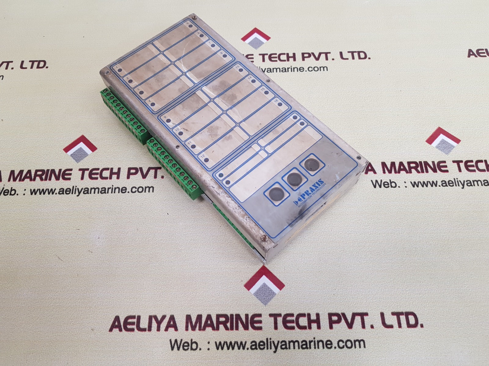 Praxis automation 98.6.018.704 analog module rev.b