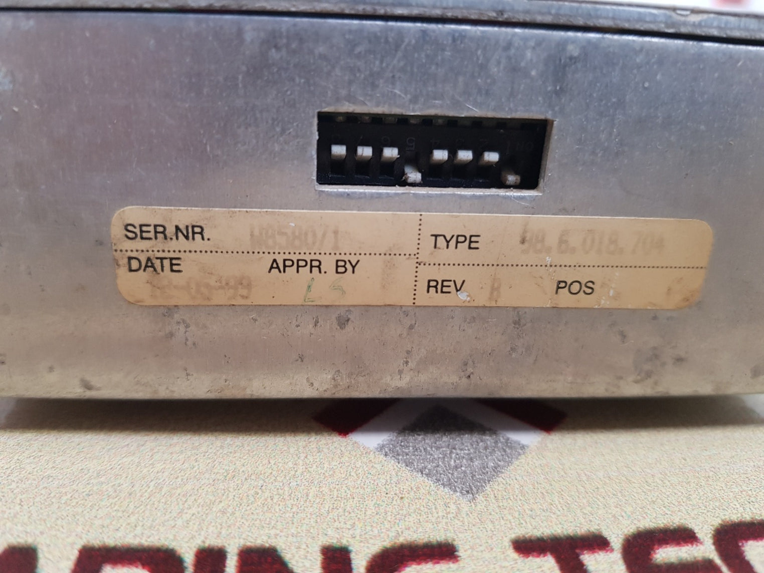 Praxis automation 98.6.018.704 analog module rev.b