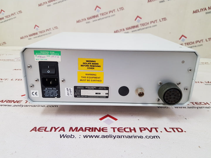 Kongsberg oe1232-0002 camera lamp surface control unit