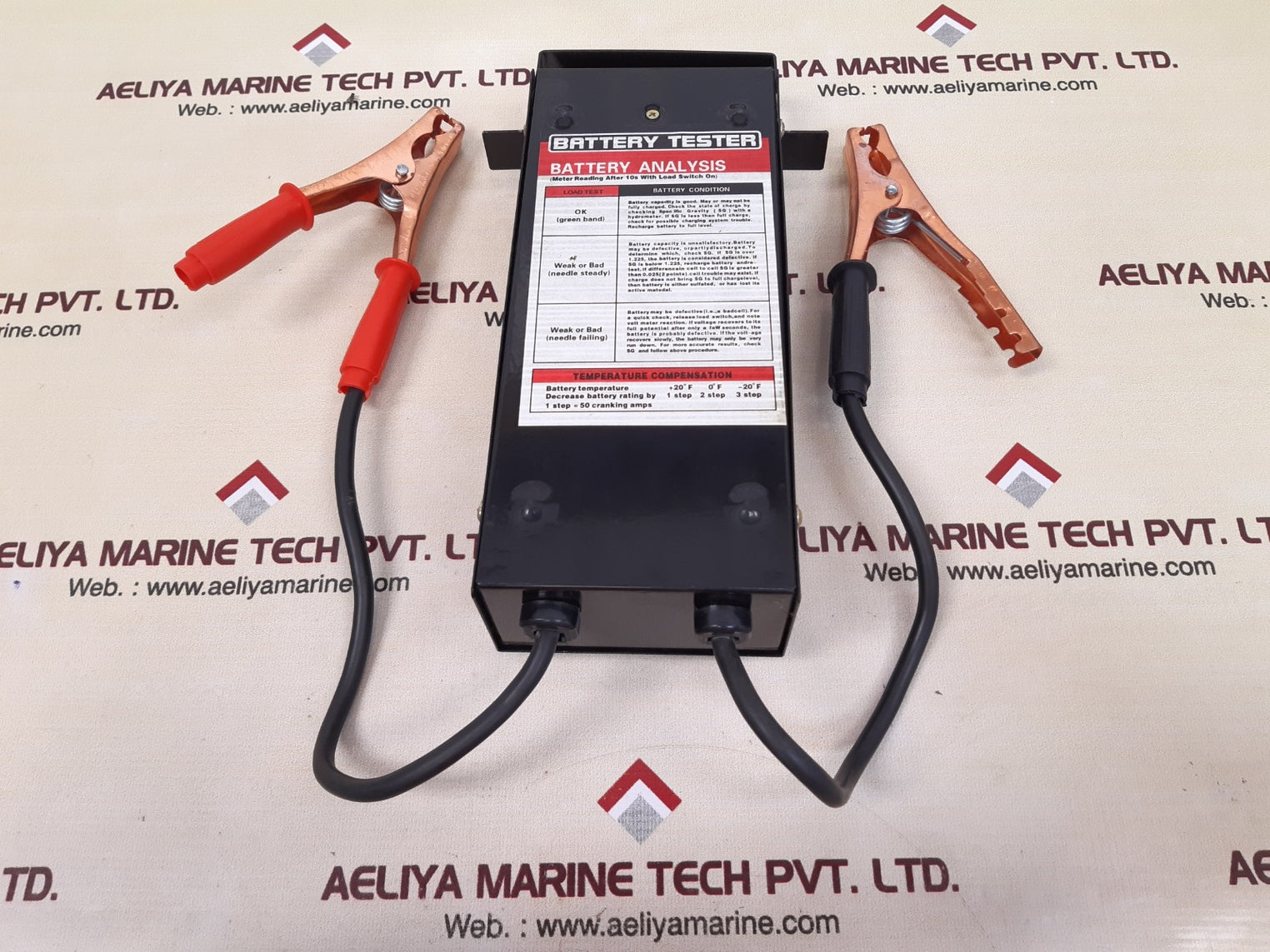 Battery tester 0 to 16 volts