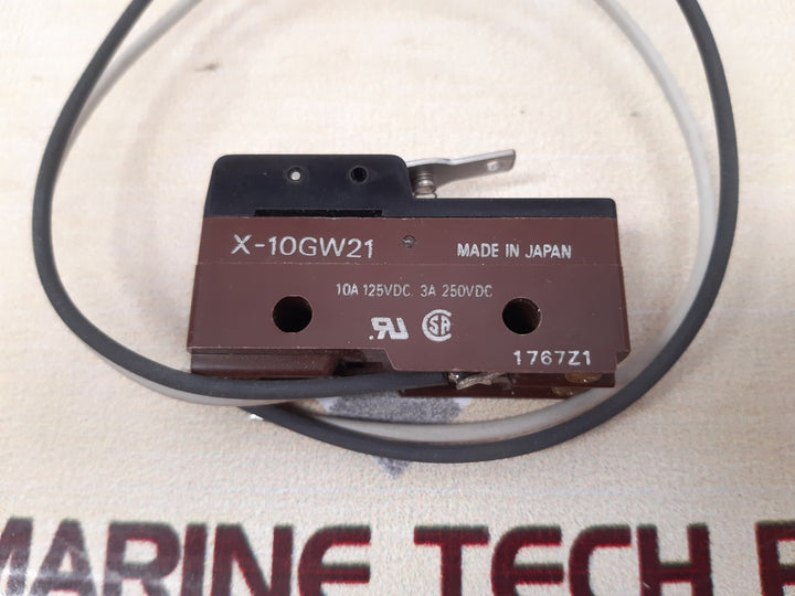 Omron x-10gw21 snap switch