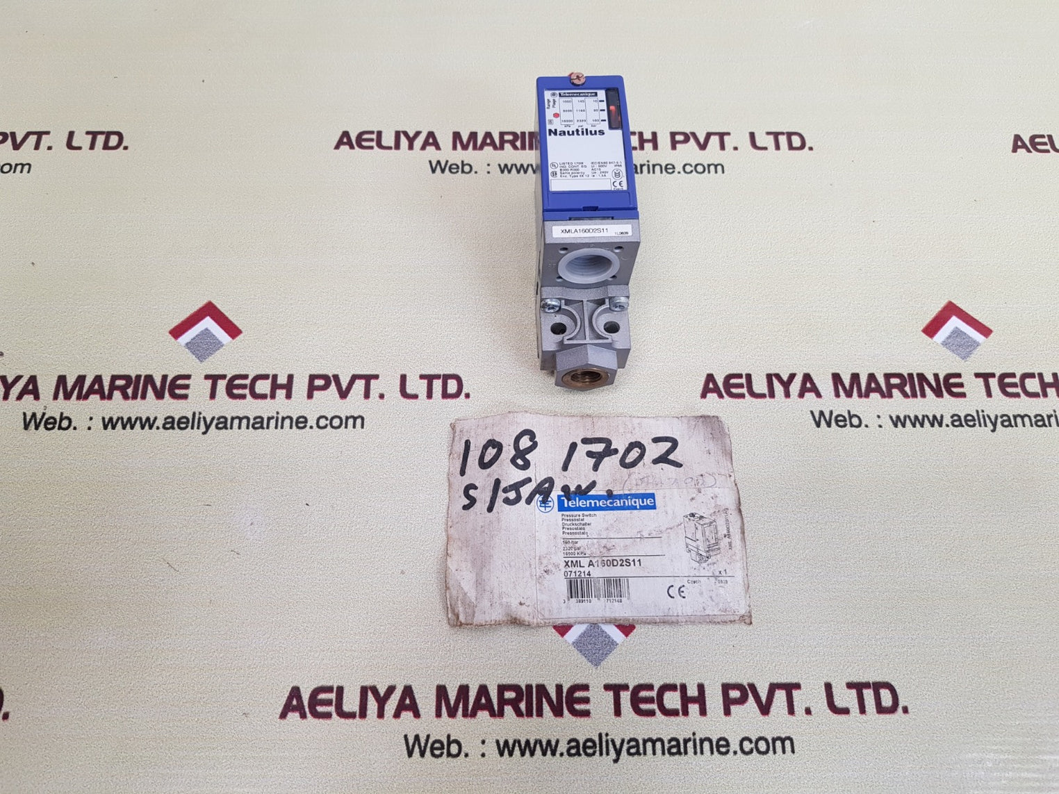 Telemecanique nautilus xmla160d2s11 pressure switch