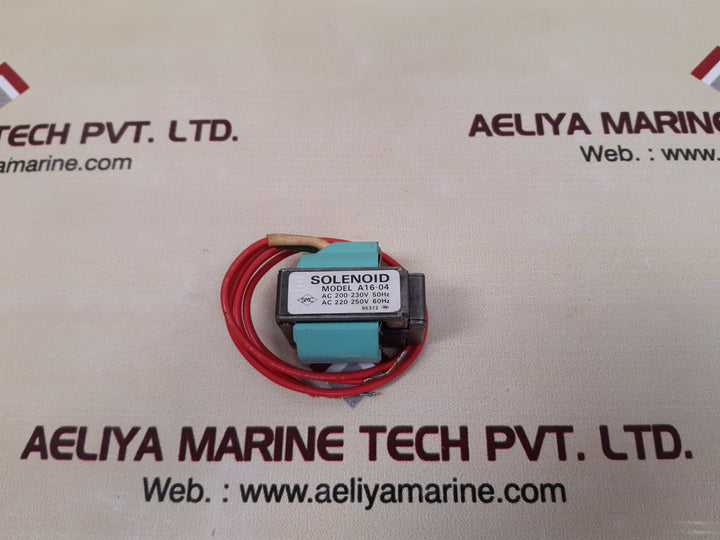 Smc a16-04 solenoid valve coil